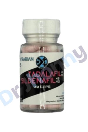 Buy Sildenafil Tadalafil 40mg Caps dual action ED treatment, fast onset discreet delivery USA