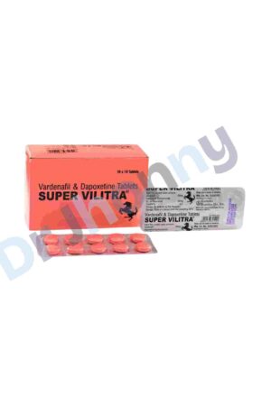 Buy Super Vilitra online Vardenafil & Dapoxetine tablets for erectile dysfunction and premature ejaculation treatment