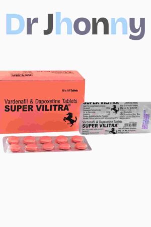 Buy Super Vilitra online Vardenafil & Dapoxetine tablets for erectile dysfunction and premature ejaculation treatment