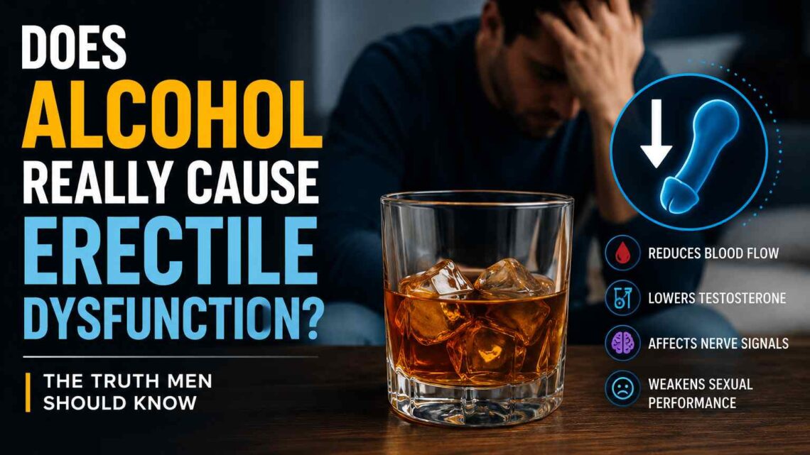 Does Alcohol Really Cause Erectile Dysfunction?