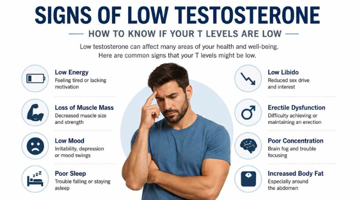 Signs of Low Testosterone: Know Your T Levels