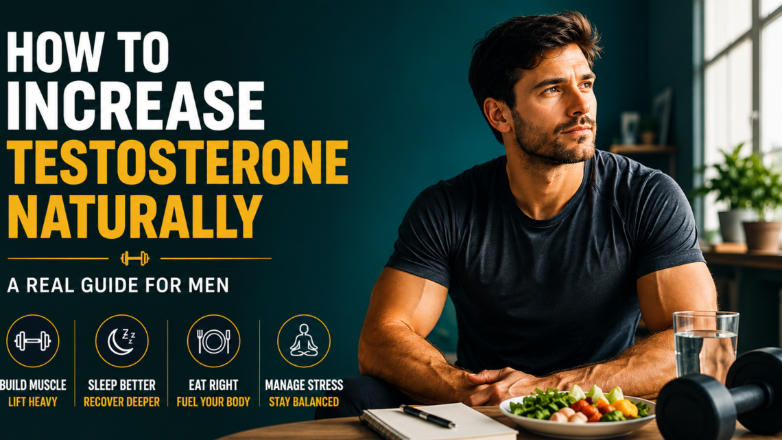 How to Increase Testosterone Naturally A Real Guide for Men